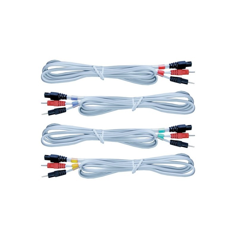 LOT DE 4 CABLE COMPEX( A fil)