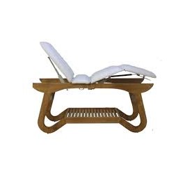 Table de massage fixe en bois articule