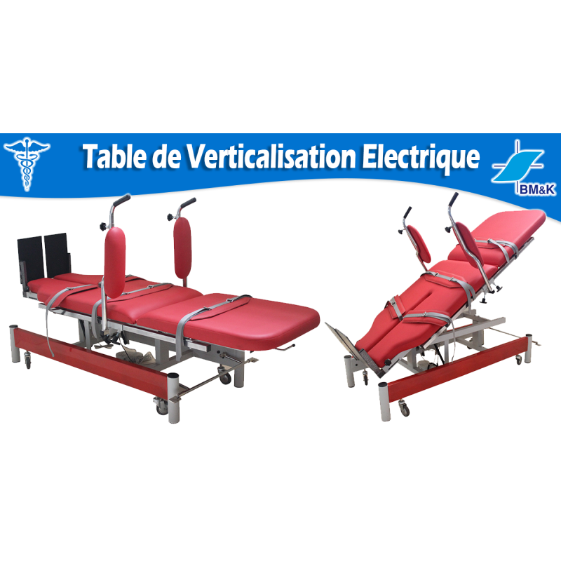 Table de Verticalisation Electrique à Hauteur Variable